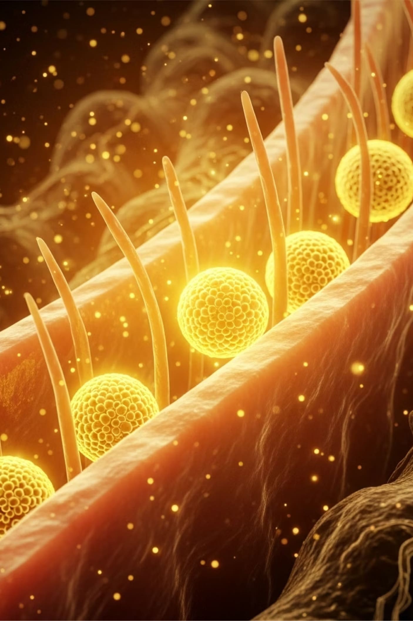 Carbon Quantum Nano Sphere nanotechnology visualization