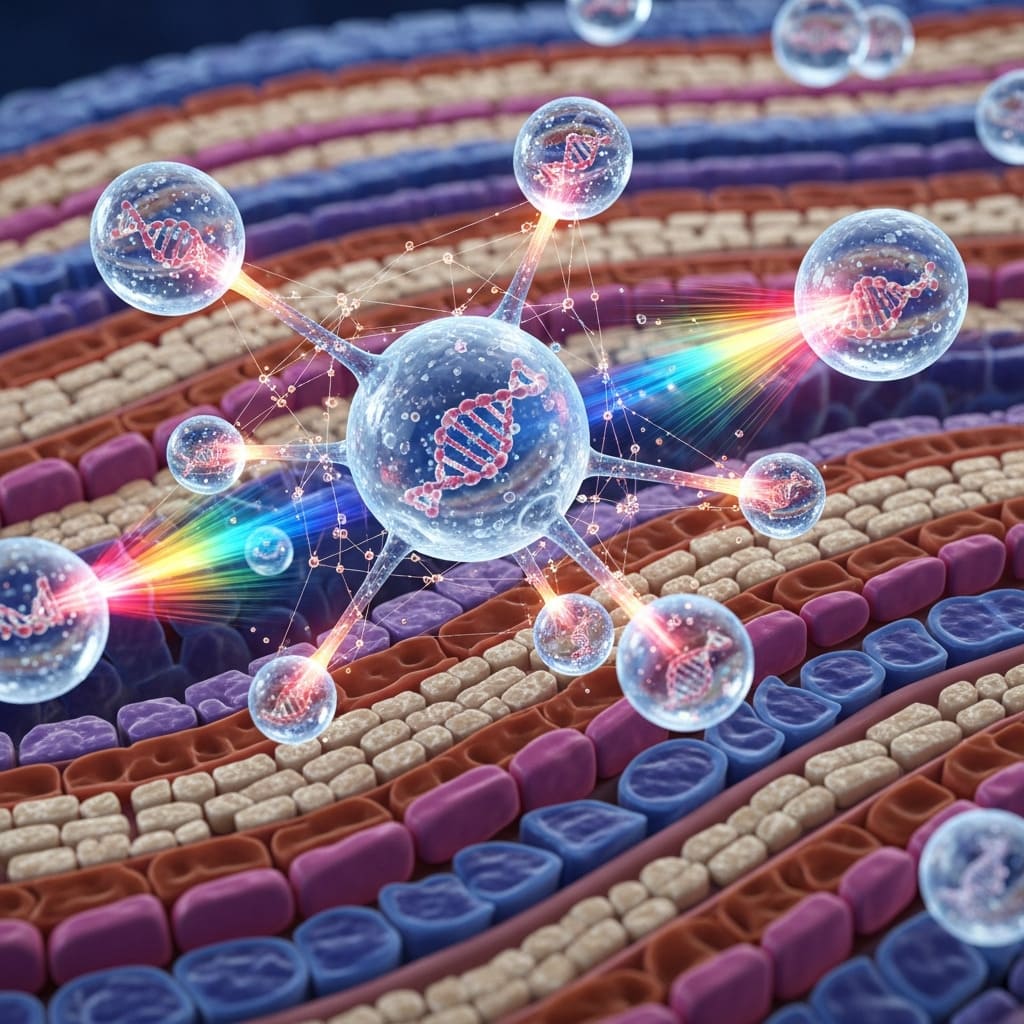 Mycoplasma and respiratory cells visualization