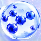 Core ingredients icon — molecular cluster