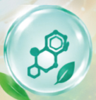 Antioxidant support icon — molecular ring