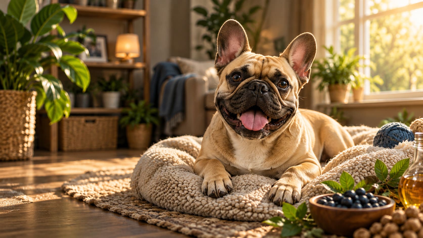 Close-up of a dog, illustrating the PQNS delivery technology within the VetraSphere platform